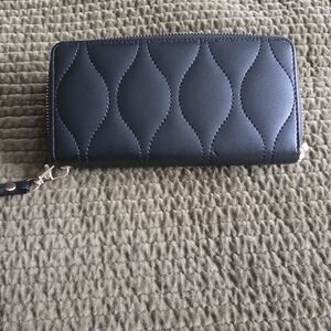 Chic Black Quilted Women's Wallet